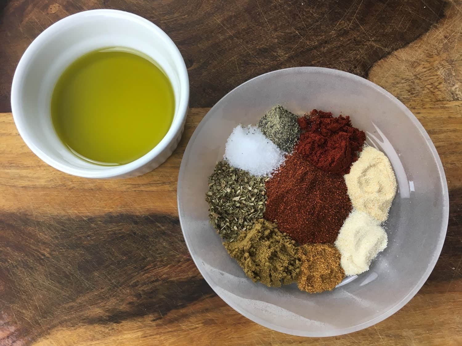 Ingredients for Homemade Fajita Seasoning Recipe