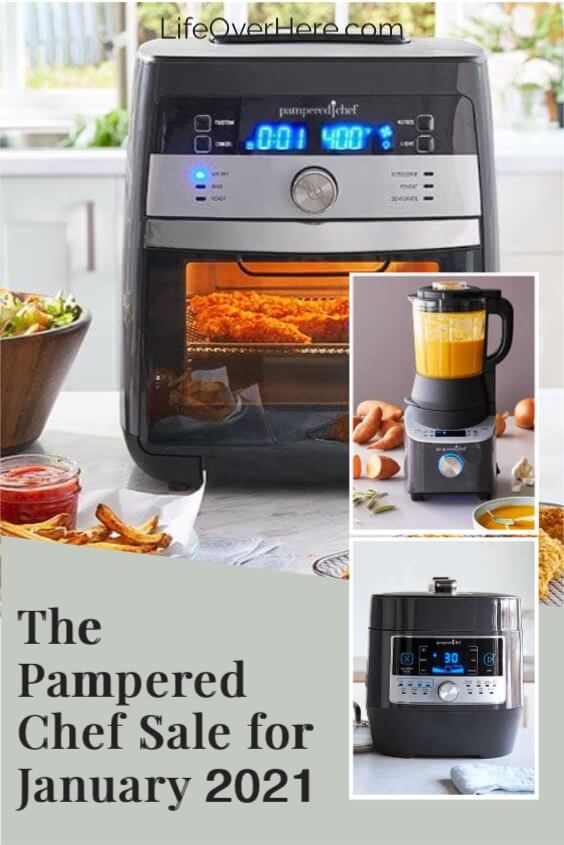Pampered Chef Sale on Quick Cooker, Blender, and Air Fryer
