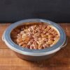 Pecan Pie with Pampered Chef pie crust shield