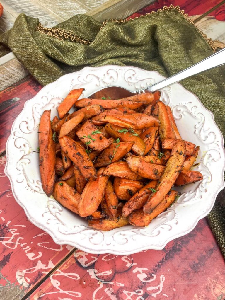 Roasted Curried Carrots
