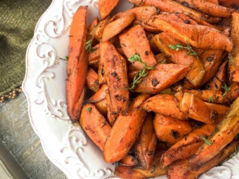 Roasted Curried Carrots Recipe