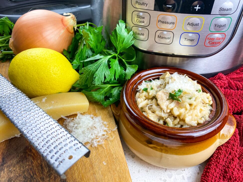 Chicken Risotto and Instant Pot