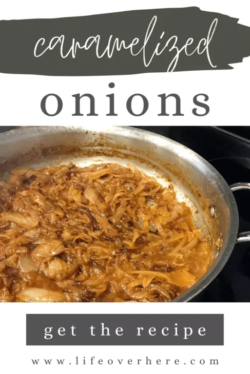 Caramelized Onions in Non-Stick Pan