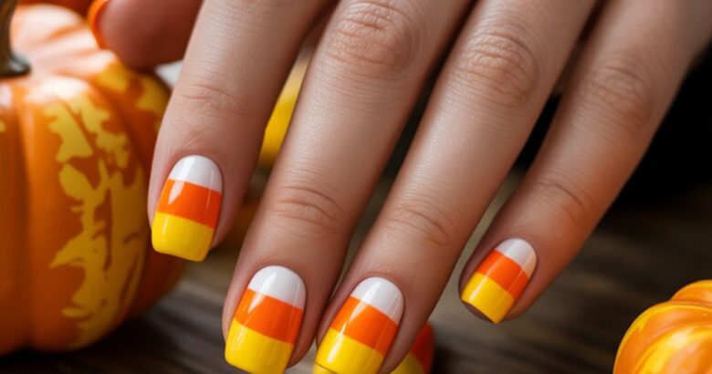 Charming Halloween Nails to Welcome October 4 Charming Halloween Nails